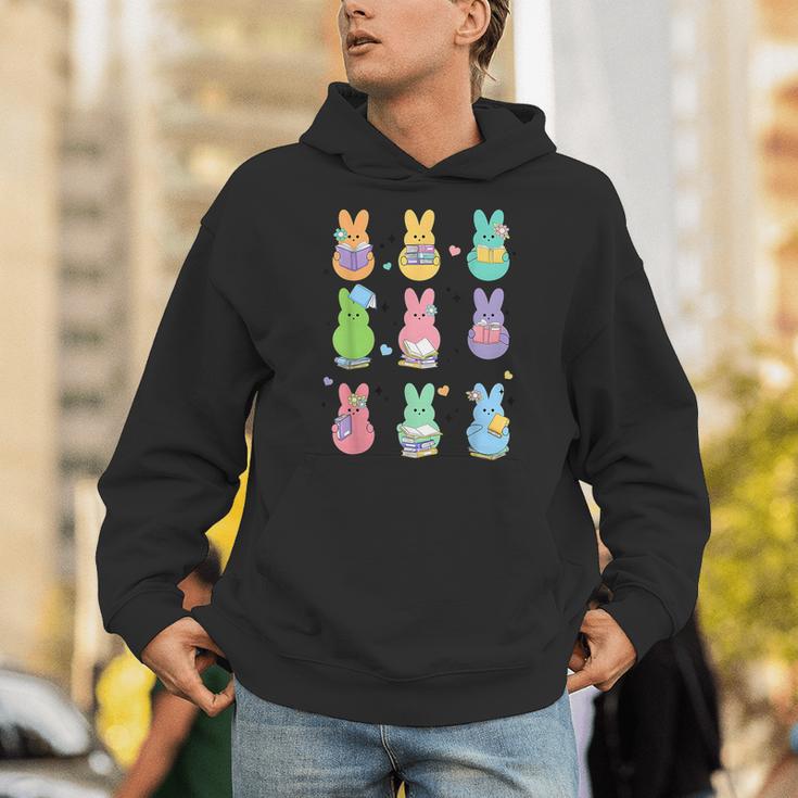 Bunny Reading Books Easter Day Librarian Teacher Book Unisex Hoodie, Easter Teacher Hoodies, funny gift Bunny Reading Books Easter Day Librarian Teacher Book Unisex Hoodie, Easter Teacher Hoodies, funny gift