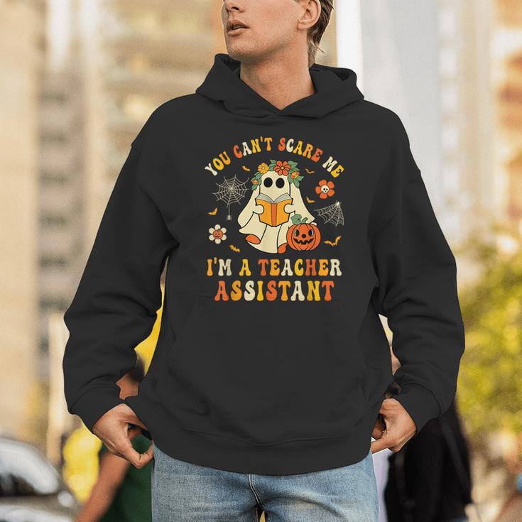 You Can't Scare Me I'm A School Teachers Assistant Halloween Unisex Hoodie, funny gift