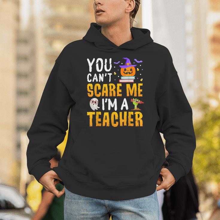 You Cant Scare Me Im A Teacher Halloween Trick Or Teach 2024 Unisex Hoodie, funny gift You Cant Scare Me Im A Teacher Halloween Trick Or Teach 2024 Unisex Hoodie, funny gift