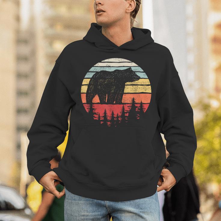 Catch Some Rays Vintage Retro Grizzly Bear Unisex Hoodie, funny gift