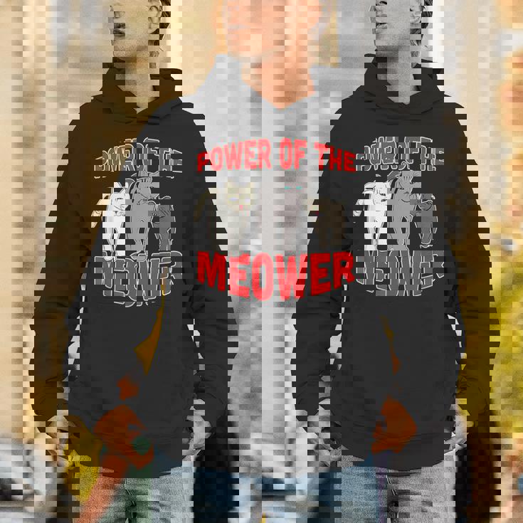 Catuperheros Power Of The Meower Feline Bossestrut Meow パーカー