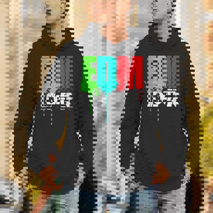 Cute Edm Cool Edm Lover Rave ホワイトインク パーカー