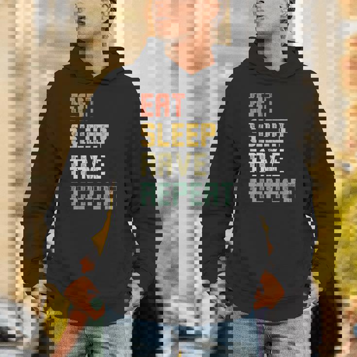 Eatleep Rave Repeat Edm テクノ パーカー