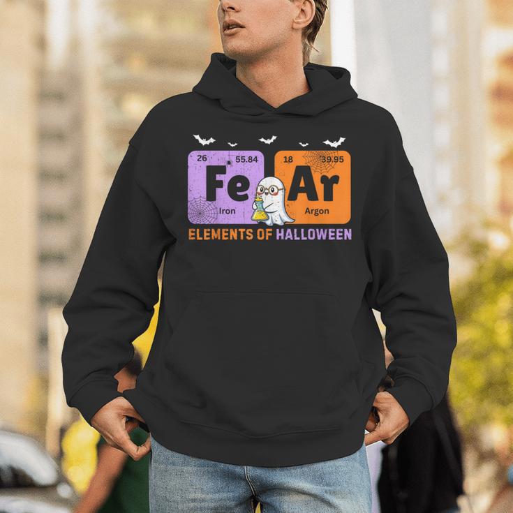 Elements Of Halloween Fear Periodically Chemistry Teacher Unisex Hoodie, funny gift Elements Of Halloween Fear Periodically Chemistry Teacher Unisex Hoodie, funny gift