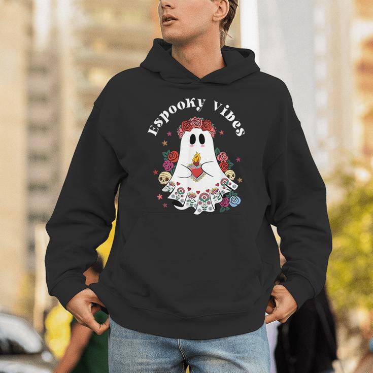 Espooky Vibes Maestra Halloween Spanish Mexican Teacher Unisex Hoodie, funny gift
