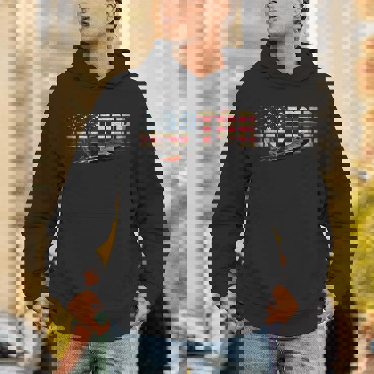 F-22 F22 ラプター ジェット戦闘機 アメリカ国旗 パイロット パーカー