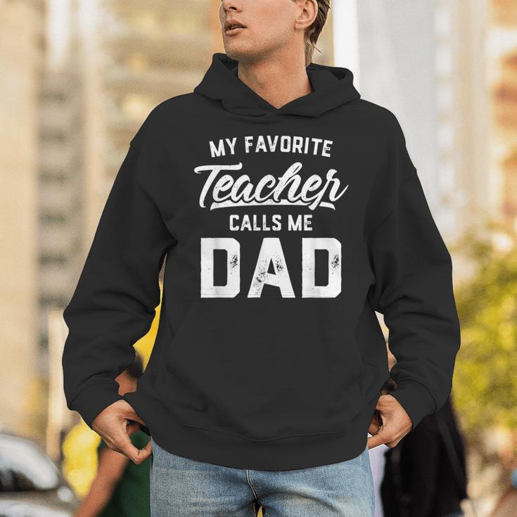 My Favorite Teacher Calls Me Dad Shirt Father's Day For Men Kids Unisex Hoodie, funny gift My Favorite Teacher Calls Me Dad Shirt Father's Day For Men Kids Unisex Hoodie, funny gift