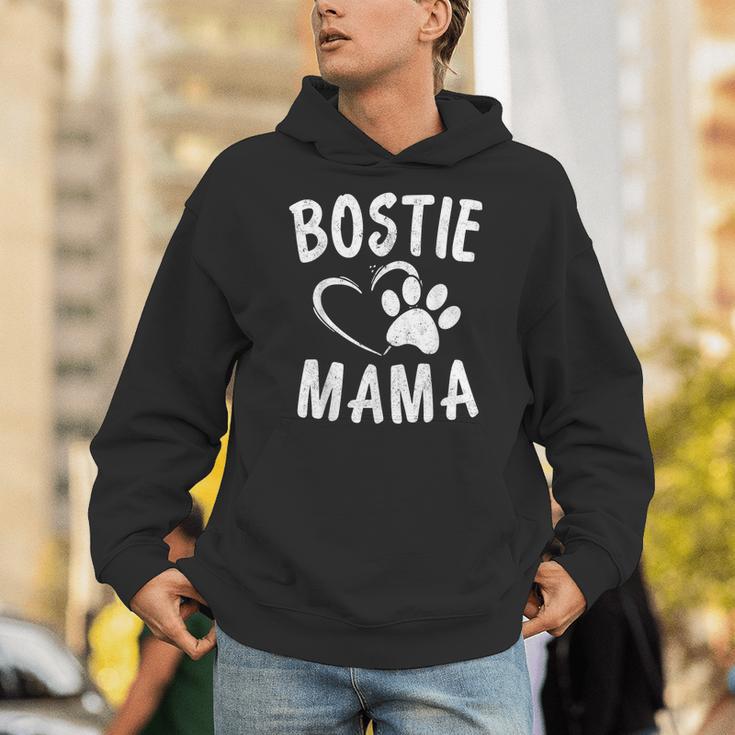 Fun Bostie Mama Dog Lover Apparel Boston Terrier Mom Unisex Hoodie, Boston Terrier Mom Hoodies, funny gift