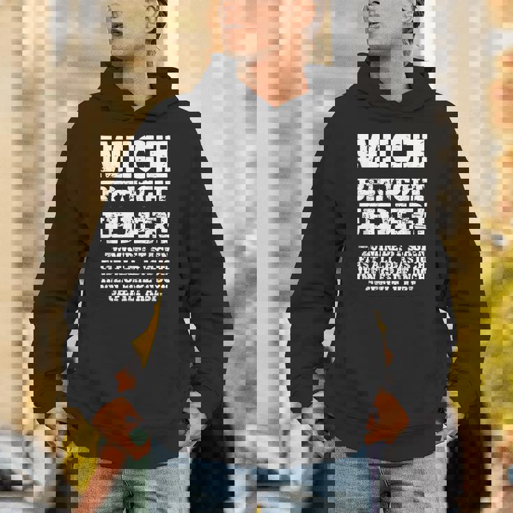 aying Gag Humour Ironic Mich Braucht Jeder ドイツ語 パーカー