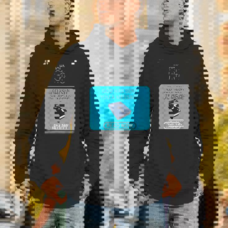 God Hased You A Message – 今すぐ読む パーカー