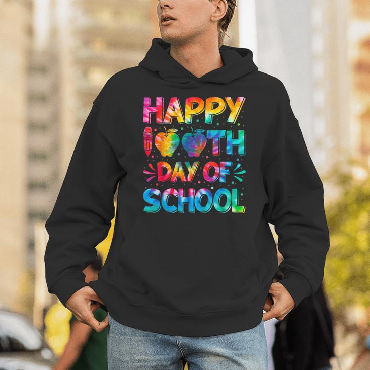 Happy 100th Day Of School Teacher Student 100 Days Tie Dye Men Women Kids Unisex Hoodie, funny gift Happy 100th Day Of School Teacher Student 100 Days Tie Dye Men Women Kids Unisex Hoodie, funny gift