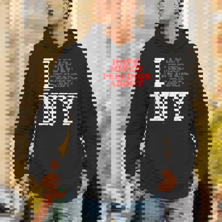 I Have Mixed Feelings About New York パーカー