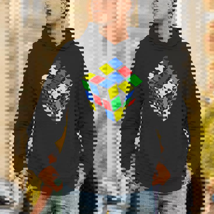 Impossible Rubik Rubix キューブポケット レトロ ゲームボーイ パーカー