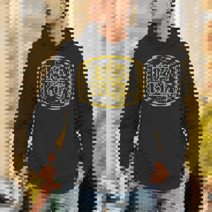 Inca Kola ペルーゴールデンコーラ バブルガムクリーム ソーダ ゴールド パーカー