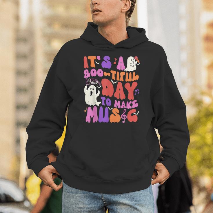 It's a Bootiful Day To Make Music Halloween Music Teacher Unisex Hoodie, funny gift It's a Bootiful Day To Make Music Halloween Music Teacher Unisex Hoodie, funny gift