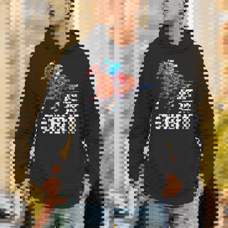 Just Get Over It 馬ショー ジャンピング乗馬 パーカー