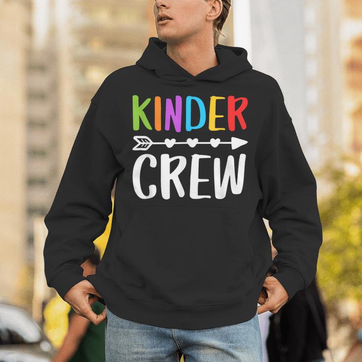 Kinder Crew Shirt Kindergarten Boy Girl Student Teacher Unisex Hoodie, funny gift