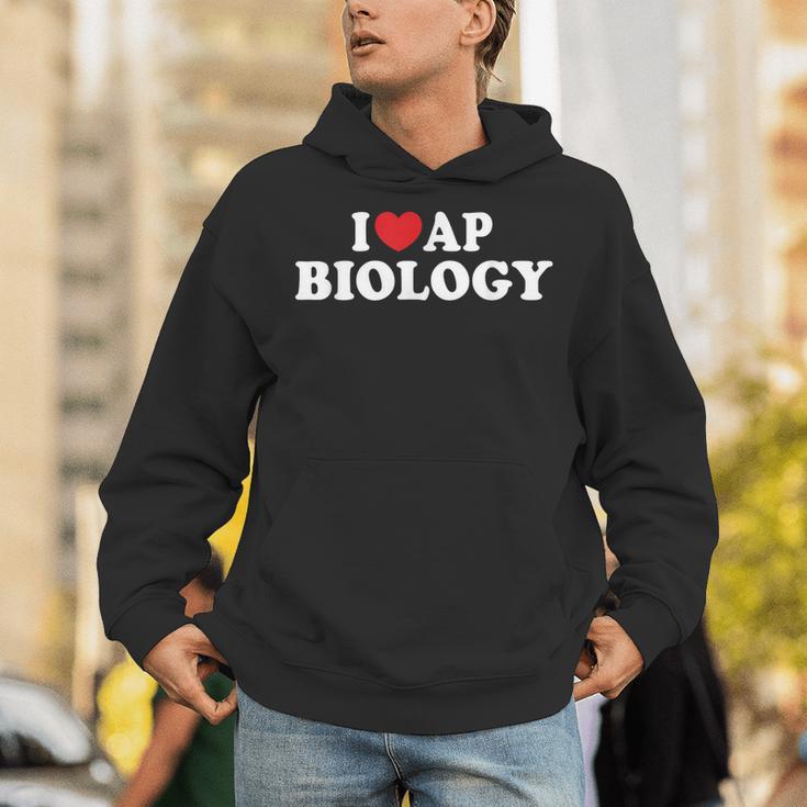 I Love AP Biology I Heart AP Biology Teachers Students For Men Women Kids Unisex Hoodie, funny gift