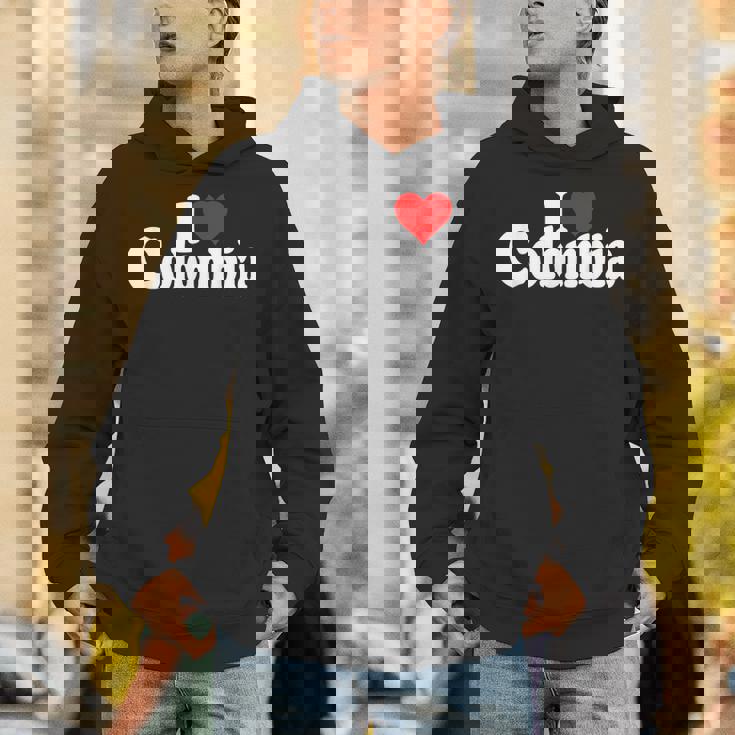 I Love Heart コロンビア 南アメリカ ボゴタ コロンビア文化 パーカー