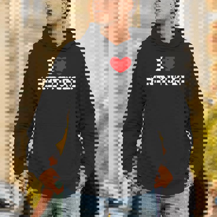 I Love Miyuki 私は愛する Miyuki パーカー