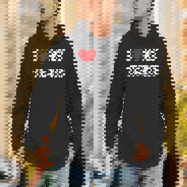 I Love My Tights タイツが大好き パーカー