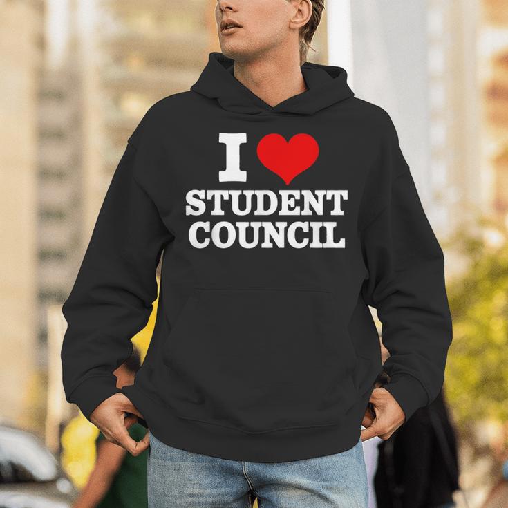 I Love Student Council Student Teacher Unisex Hoodie, funny gift