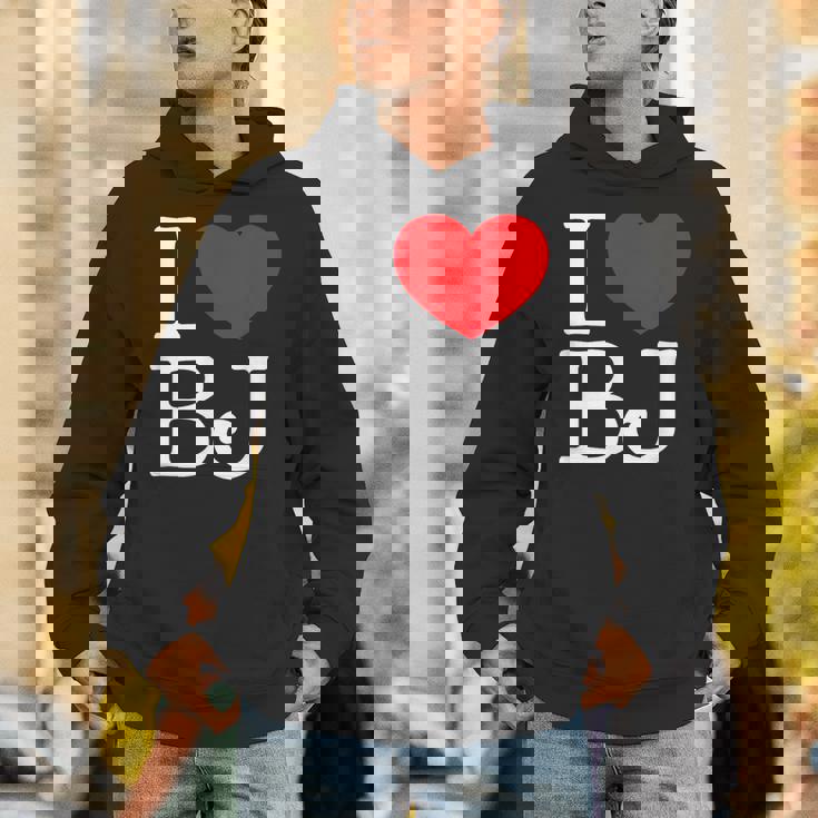 I Love ハート Bj パーカー
