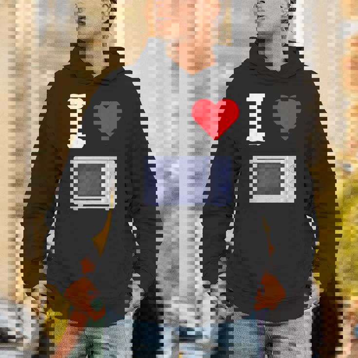 I Love 電子レンジ オーブン 料理 暖房 食品 キッチン 家電 パーカー