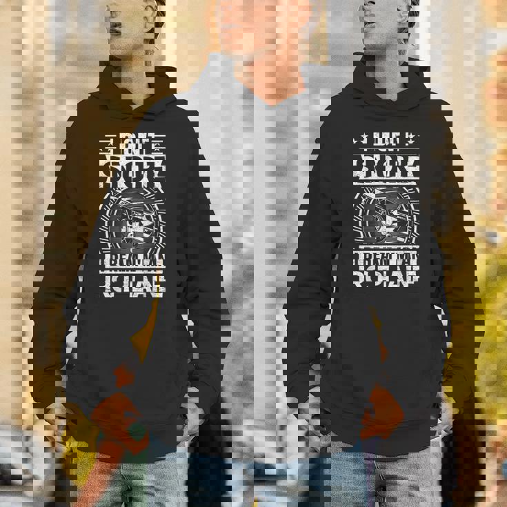 Model Plane Aircraft Don't Snore I Dream I'm An RC Plane Unisex Hoodie Model Plane Aircraft Don't Snore I Dream I'm An RC Plane Unisex Hoodie