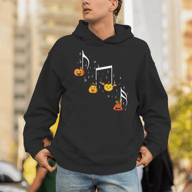 Music Note Pumpkin Fall Music Teacher Halloween Costume Unisex Hoodie, funny gift Music Note Pumpkin Fall Music Teacher Halloween Costume Unisex Hoodie, funny gift