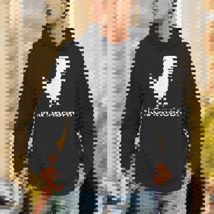 No Internet Dinosaur- No ConnectionChrome Brower パーカー