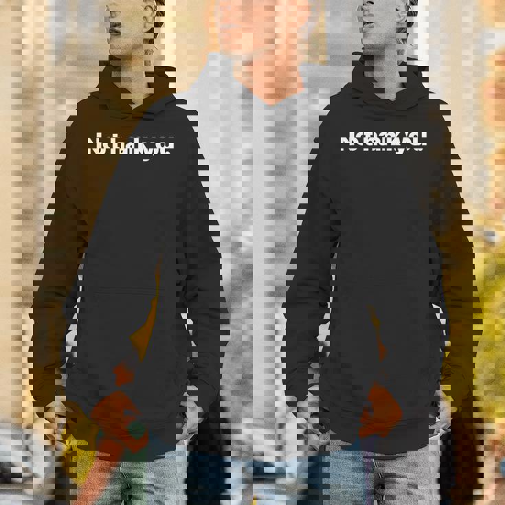 No Thank You パーカー