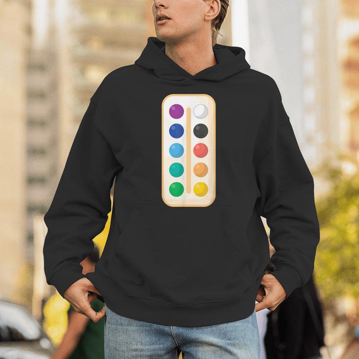 Paint Palette ArtSet Halloween Costume For Teachers Students For Men Women Kids Unisex Hoodie, funny gift