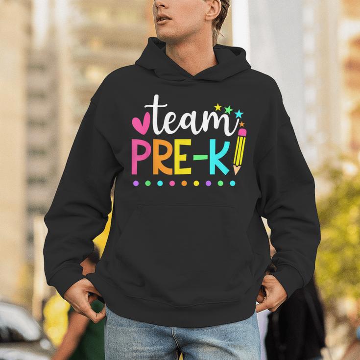 Pre-k Team Pencil Teacher Student Back To School Girls Unisex Hoodie, funny gift Pre-k Team Pencil Teacher Student Back To School Girls Unisex Hoodie, funny gift