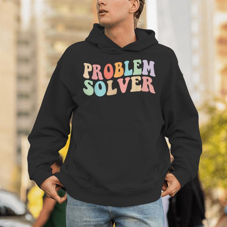 Problem Solver School Work Staff Front Desk Teacher Unisex Hoodie, funny gift Problem Solver School Work Staff Front Desk Teacher Unisex Hoodie, funny gift