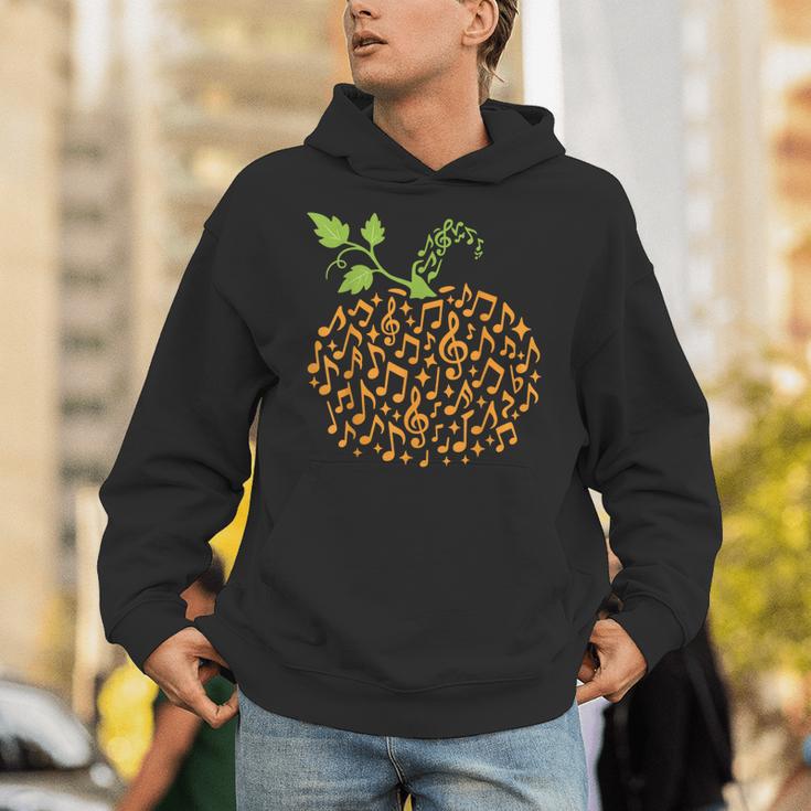 Pumpkin Music Notes Fall Teacher Autumn Halloween Unisex Hoodie, funny gift Pumpkin Music Notes Fall Teacher Autumn Halloween Unisex Hoodie, funny gift
