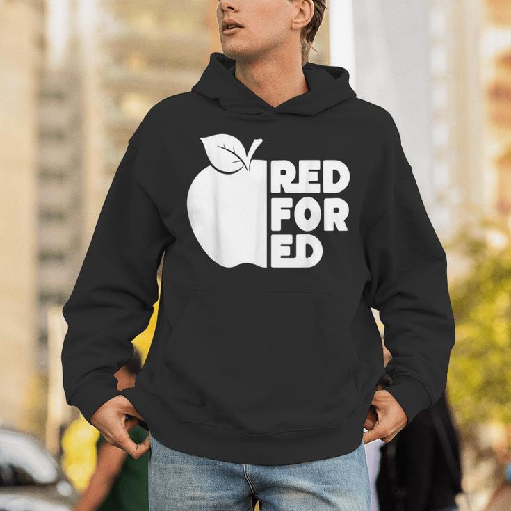 Red For Ed Teacher Support Public Education For Men Women Kids Unisex Hoodie, funny gift Red For Ed Teacher Support Public Education For Men Women Kids Unisex Hoodie, funny gift