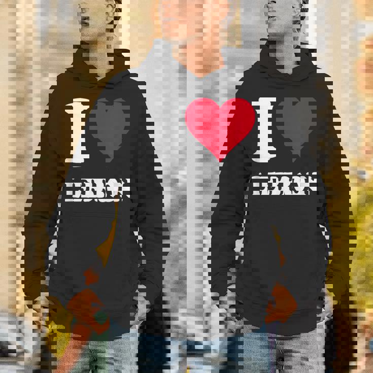 Red Heart I Love Lebron パーカー