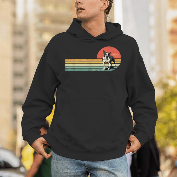Retro Vintage Boston Terrier Dog Lover Boston Terrier Mom Unisex Hoodie, Boston Terrier Mom Hoodies, funny gift