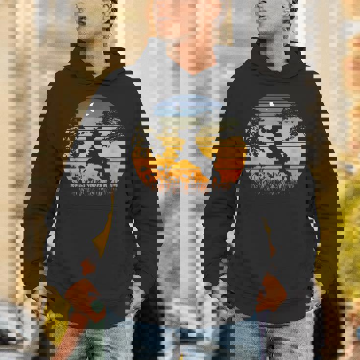 Retrointageunset Garden Nature Cockapoo Dog Lover パーカー