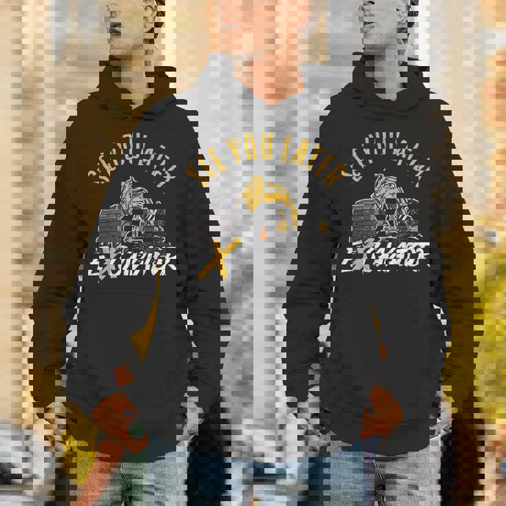 See You Later ショベルカードライバー パーカー