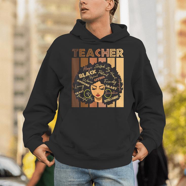 Smart Teacher Afro Girl Melanin African American Wowen Unisex Hoodie, funny gift Smart Teacher Afro Girl Melanin African American Wowen Unisex Hoodie, funny gift