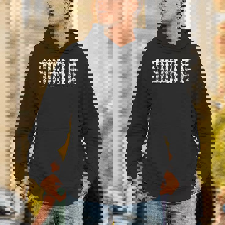 Sober Afobriety アルコールフリー グランジ パーカー