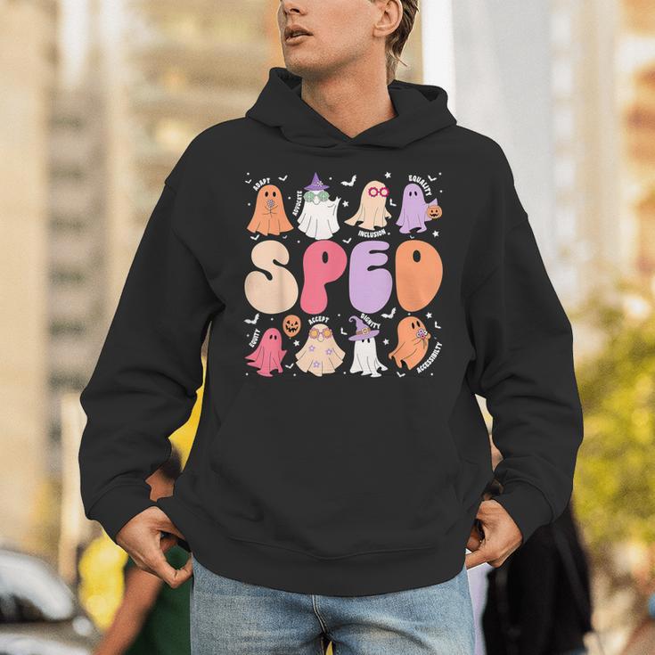 Special Education Teacher Ghosts Halloween SPED Teacher Unisex Hoodie, funny gift