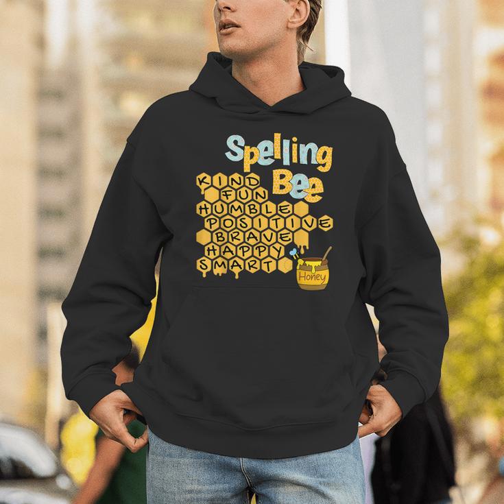 Spelling Bee Kind Positive Kindness Women Teacher Unisex Hoodie, funny gift