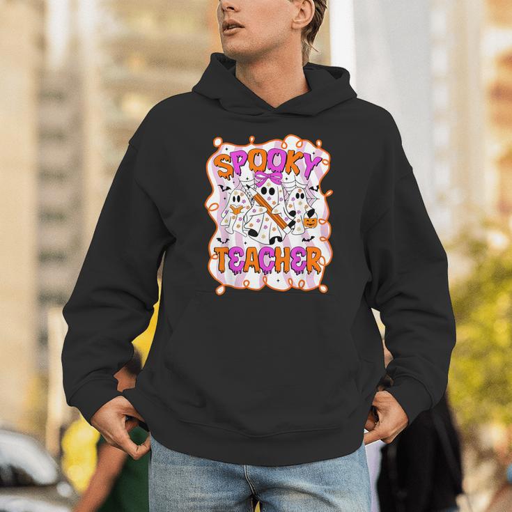 Spooky Teacher Ghost Pencil Teacher Halloween Teacher Unisex Hoodie, funny gift Spooky Teacher Ghost Pencil Teacher Halloween Teacher Unisex Hoodie, funny gift