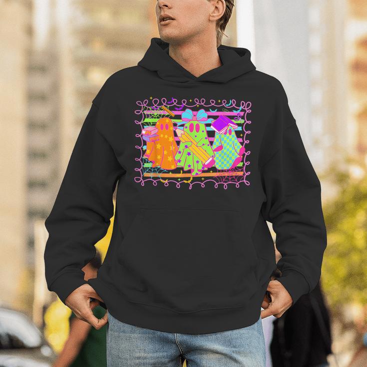 Spooky Teacher Halloween Ghost Fall Autumn Season Women Unisex Hoodie, funny gift Spooky Teacher Halloween Ghost Fall Autumn Season Women Unisex Hoodie, funny gift