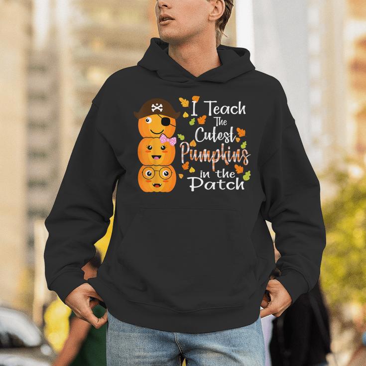 I Teach The Cutest Pumpkins Halloween Shirt For Teachers Unisex Hoodie, funny gift I Teach The Cutest Pumpkins Halloween Shirt For Teachers Unisex Hoodie, funny gift