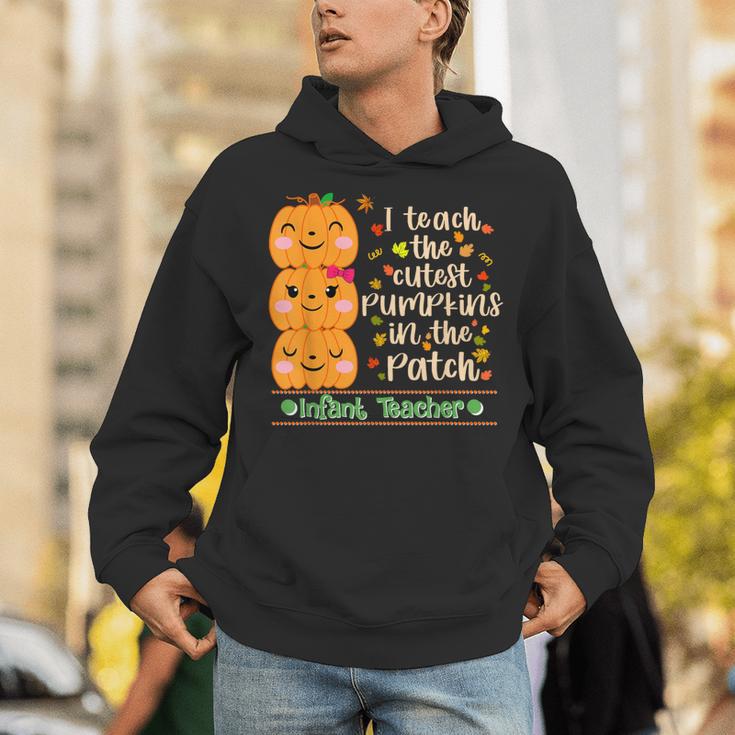I Teach The Cutest Pumpkins In The Patch Infant Teacher Unisex Hoodie, funny gift I Teach The Cutest Pumpkins In The Patch Infant Teacher Unisex Hoodie, funny gift