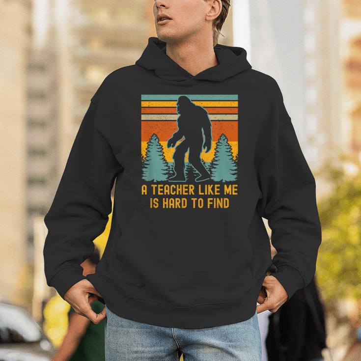 A Teacher Like Me Is Hard To Find Bigfoot Teacher Unisex Hoodie, funny gift A Teacher Like Me Is Hard To Find Bigfoot Teacher Unisex Hoodie, funny gift
